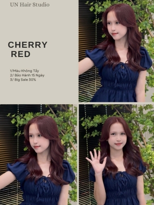 Cherry red siêu hot 2026 dành cho tone da trắng 