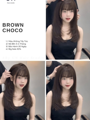 Màu Tóc Brown Choco Hot Trend 2026