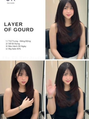 UN × LAYER NGANG BẦU – Trẻ trung, mềm mại và tự nhiên