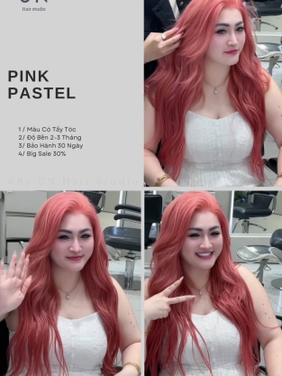 HỒNG PASTEL – KHI MÁI TÓC TRỞ THÀNH ĐIỂM NHẤN CỦA DIỆN MẠO