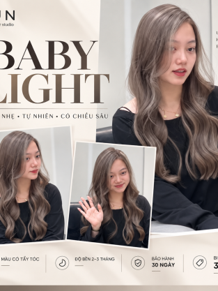 BABY LIGHT – HIỆU ỨNG TÓC SÁNG NHẸ, TỰ NHIÊN VÀ CÓ CHIỀU SÂU NĂM 2026