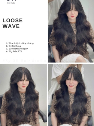 Uốn tóc lượn sóng to siêu hot 2026