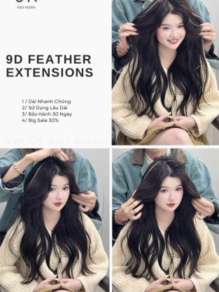 Nối Tóc Lông Vũ 9D Feather Ex Tensions