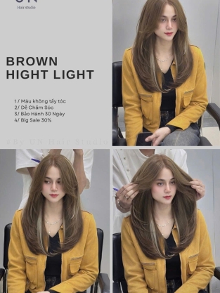 Brown Highlight siêu hot 