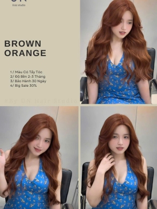 Orange Brown siêu hot tai Un studio