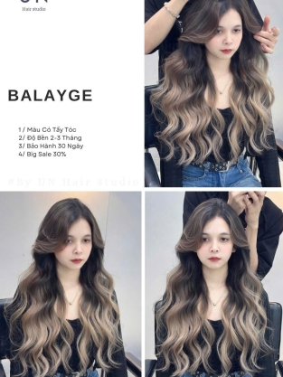 Màu Nhuộm Tóc Balayage Đẹp