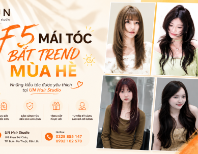 UN HAIR STUDIO VINH DỰ ĐỒNG HÀNH CÙNG CHƯƠNG TRÌNH "NHỊP SỐNG TRẺ" CỦA ĐÀI PHÁT THANH - TRUYỀN HÌNH ĐẮK LẮK