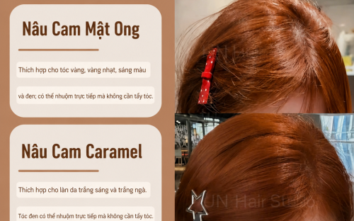 Tổng Hợp Những Màu Tóc Tone Cam Siêu Hot Cho Bạn Dễ Dàng Lựa Chọn Trong Năm 2026