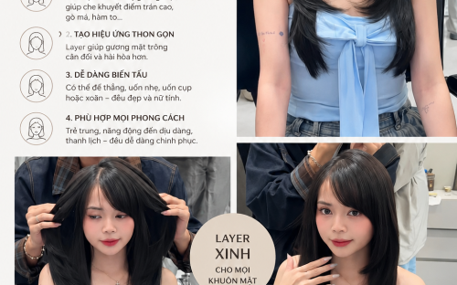 Vì Sao Tóc Layer Phù Hợp Với Nhiều Khuôn Mặt? Bí Quyết Chọn Kiểu Tóc Đẹp Không Bao Giờ Lỗi Mốt