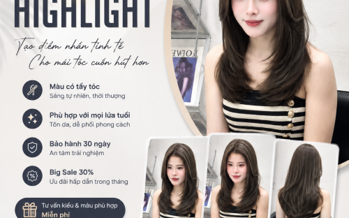Highlight Tóc Đẹp Tại Buôn Ma Thuột – Xu Hướng Giúp Mái Tóc Có Chiều Sâu Và Cuốn Hút