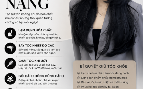 Những Sai Lầm Khiến Tóc Hư Tổn Nặng Hơn Mà Nhiều Người Vẫn Làm Mỗi Ngày