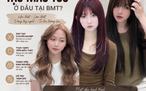 Địa Chỉ Dạy Nghề Tóc Chuyên Nghiệp Tại Buôn Ma Thuột – Lựa Chọn Nào Phù Hợp Cho Người Mới?