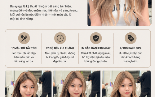 Nhuộm Balayage Ở Đâu Đẹp Tại Buôn Ma Thuột? Xu Hướng Màu Tóc Thời Thượng Tại UN Hair Studio