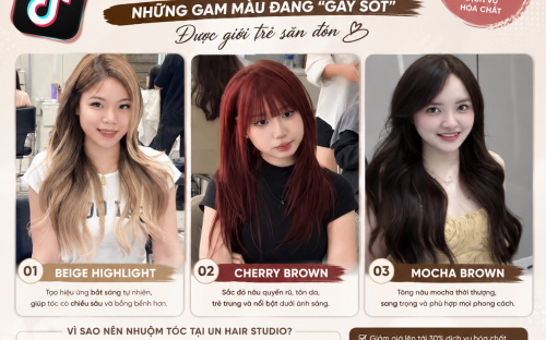 Màu tóc hot TikTok 2026: Những gam màu đang "gây sốt" được giới trẻ săn đón