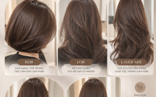 TÓC MỎNG THƯA NÊN ĐỂ KIỂU GÌ? GỢI Ý CÁCH CHỌN KIỂU TÓC GIÚP TRÔNG DÀY VÀ BỒNG BỀNH HƠN