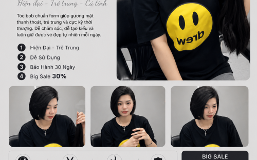 Cut Bob – Kiểu Tóc Thời Thượng Dành Cho Nàng Hiện Đại Tại UN Hair Studio