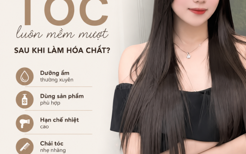 Làm Sao Để Tóc Luôn Mềm Mượt Sau Khi Làm Hóa Chất? Bí Quyết Chăm Sóc Chuẩn Salon Tại UN Hair Studio