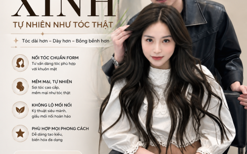 Nối Tóc Thay Đổi Bạn – Xu Hướng Làm Đẹp Siêu Hot Mùa Hè Tại UN Hair Studio