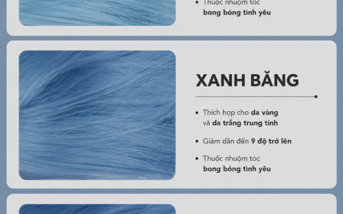 TOP MÀU XANH DƯƠNG SIÊU HOT ĐANG ĐƯỢC GIỚI TRẺ YÊU THÍCH TẠI UN HAIR STUDIO