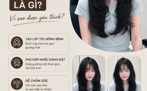Uốn Cup Layer là gì? Vì sao kiểu tóc này đang được nhiều bạn trẻ yêu thích tại UN Hair Studio?