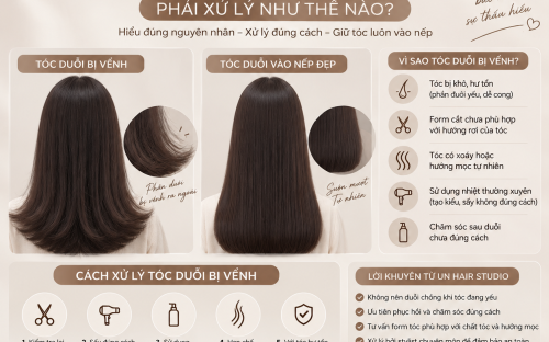 TÓC DUỖI BỊ VỂNH PHẢI XỬ LÝ NHƯ THẾ NÀO? NGUYÊN NHÂN VÀ CÁCH KHẮC PHỤC