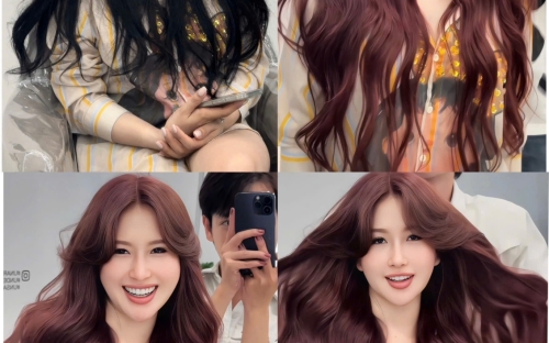 Khách Hàng Thay Đổi Ngoại Hình Sau Khi Làm Tóc Tại UN Hair Studio