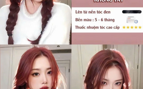 TOP MÀU NHUỘM SIÊU XINH KHÔNG CẦN TẨY ĐANG ĐƯỢC YÊU THÍCH TẠI UN Hair Studio