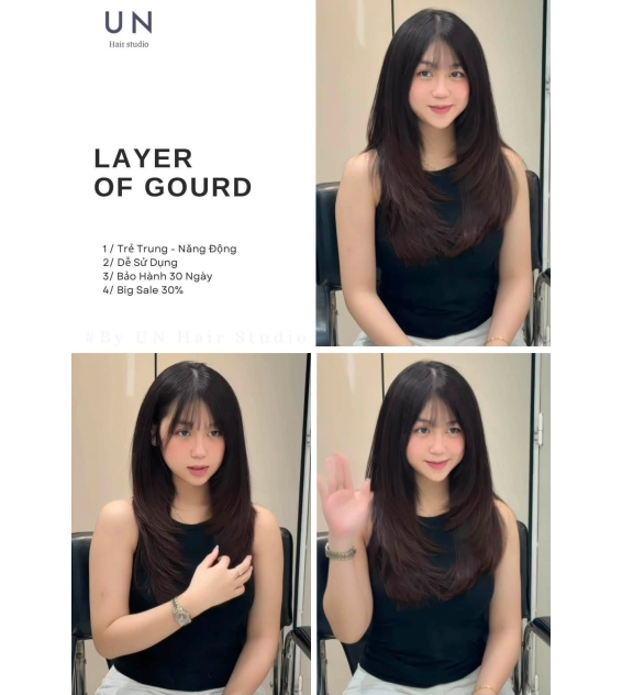 UN × LAYER NGANG BẦU – Trẻ trung, mềm mại và tự nhiên