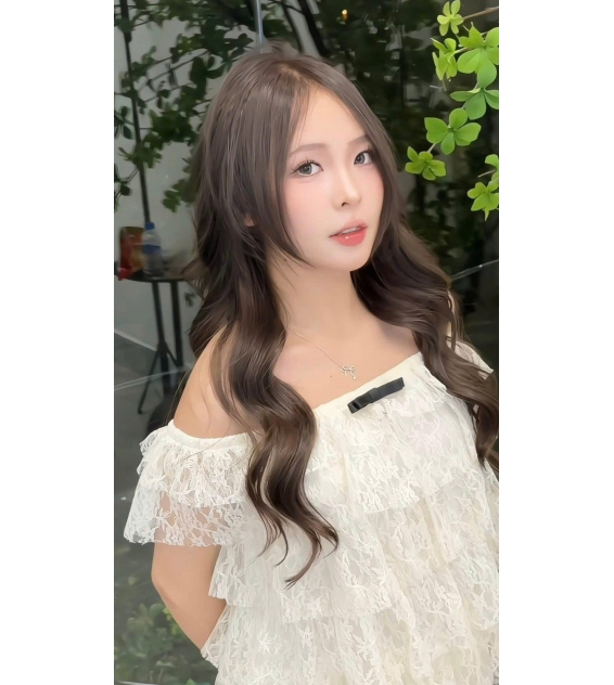 Uốn tóc Kiểu tóc uốn gợn sóng to