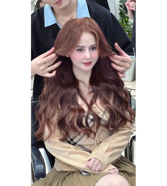 Uốn tóc kiểu gợn sóng