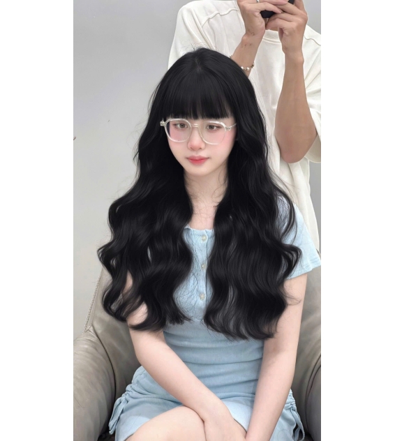 Uốn tóc kiểu uốn sóng lơi