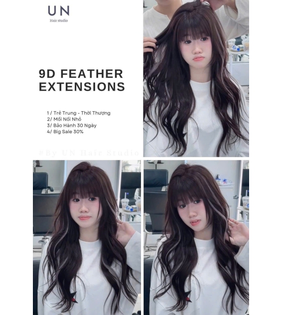 Nối Tóc Lông Vũ 9D Feather Ex Tensions