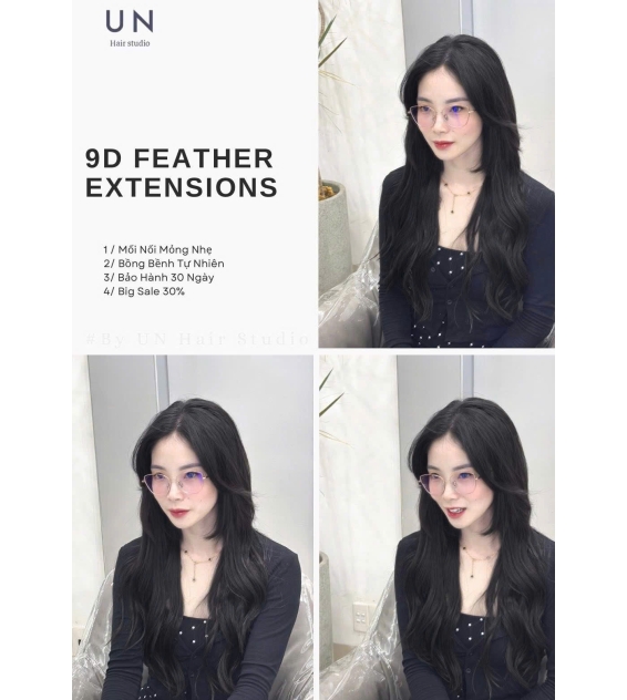 Nối Tóc Lông Vũ 9D Feather Ex Tensions