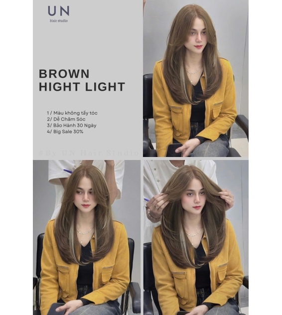 Brown Highlight siêu hot 