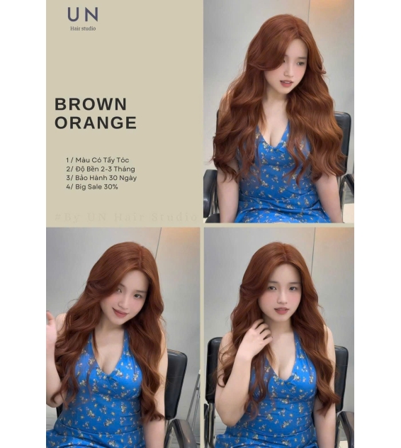 Orange Brown siêu hot tai Un studio