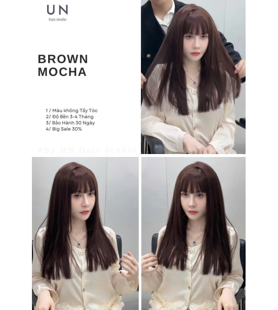 Brown mocha hot 